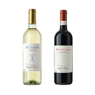 Il Corzanello Bianco 2024-6bt, Terre di Corzano 2023-6bt